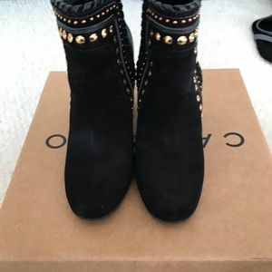 Carrano suede studded booties (gently worn).